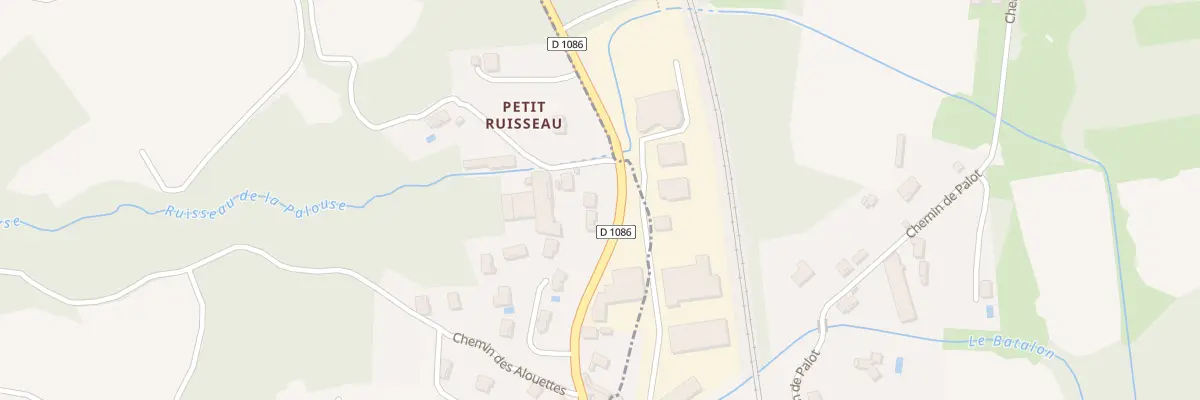 Plan du 221 Rte Départementale 1086 à Malleval