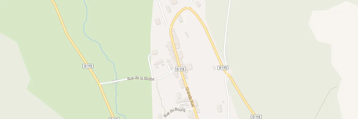 Plan du 32 Grande Rue à Antheuil
