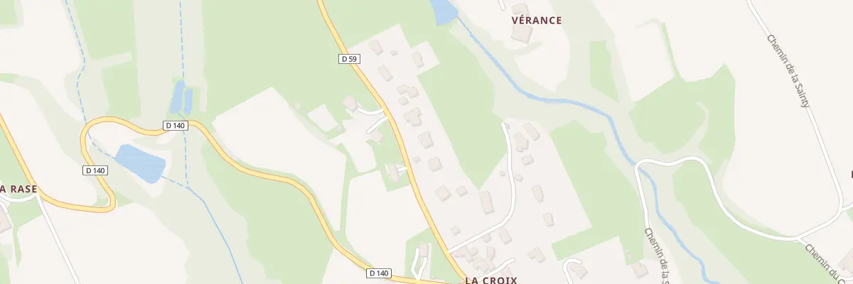 Plan du 1722 Rte de la Croix Regis aux Haies
