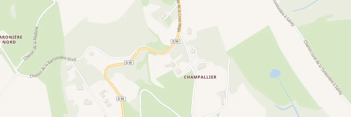 Plan du 5090A Champallier aux Haies