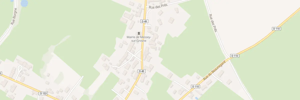 Plan du 34 Rue de la Riépe à Messey-sur-Grosne