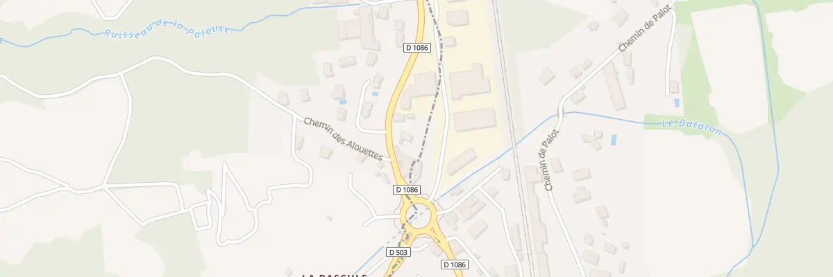 Plan du 82 Rte Rd 1086 à Malleval