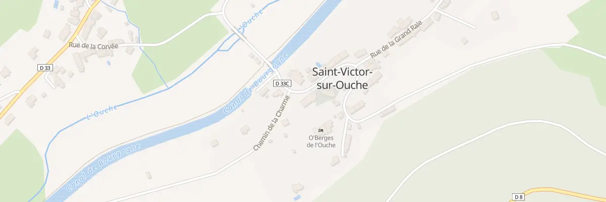 Plan du 1 Rue des Deux Ponts à Saint-Victor-sur-Ouche