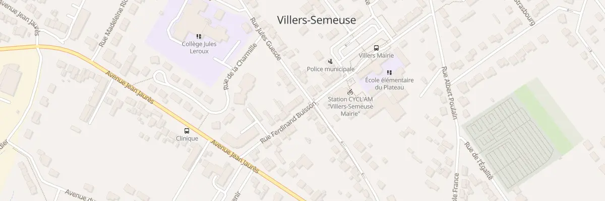 Plan du 37 Rue Jules Guesde à Villers-Semeuse