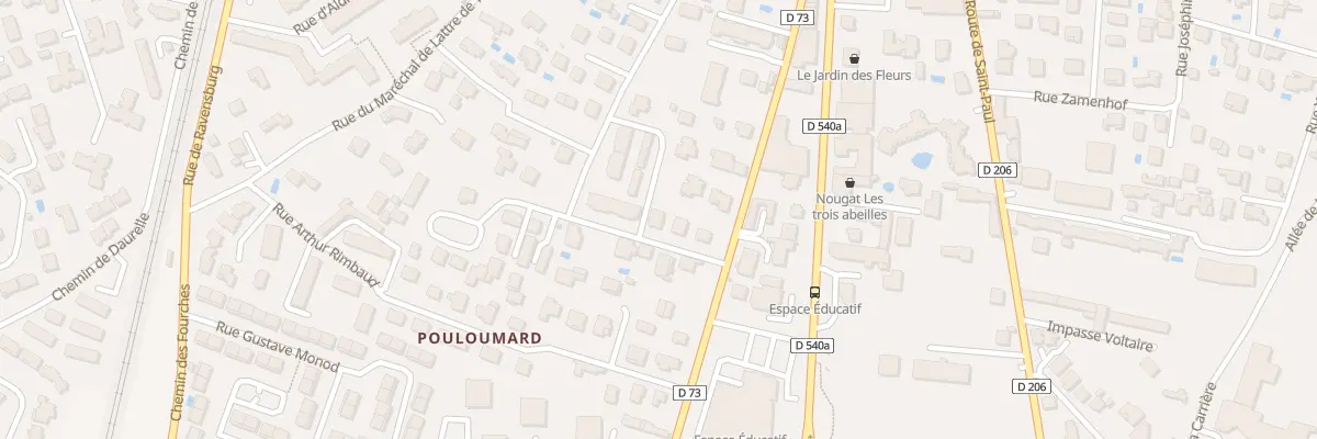 Plan du 21 Rue de la Résistance à Montélimar