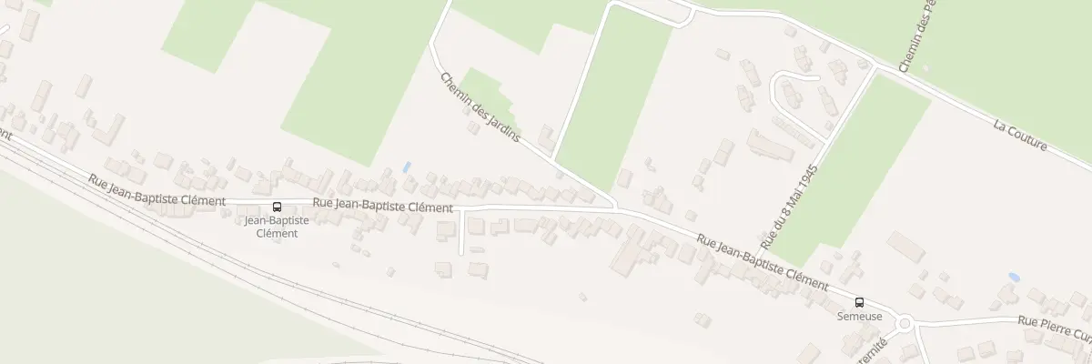 Plan du 42 Rue Jean-baptiste Clément à Villers-Semeuse