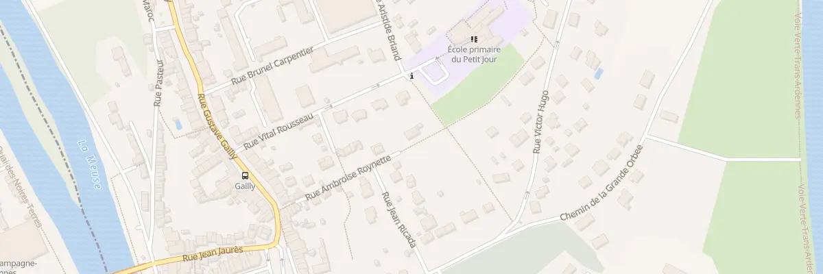 Plan du 15 Rue Ambroise Roynette à Montcy-Notre-Dame