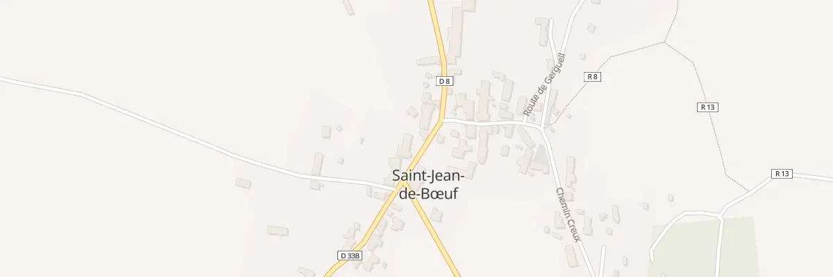 Plan du 5032 Le Village à Saint-Jean-de-Bœuf
