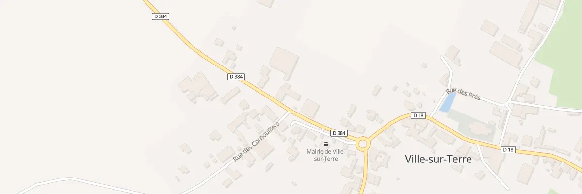 Plan du 9 Rte de Soulaines à Ville-sur-Terre