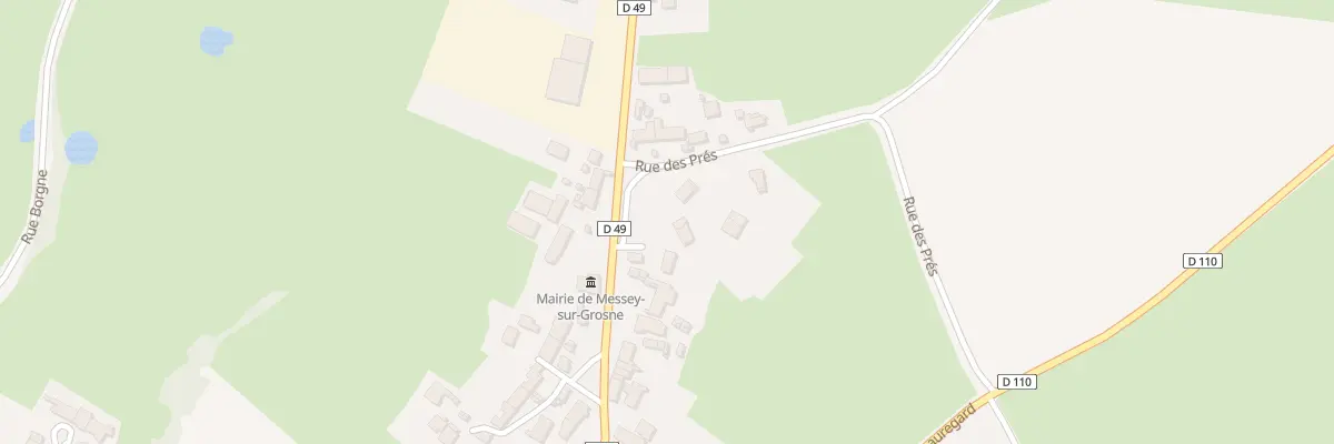 Plan du 42 Rue de la Riépe à Messey-sur-Grosne