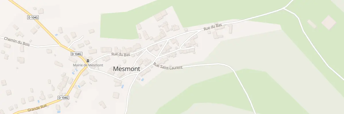 Plan du 4 Rue du Dessus à Mesmont