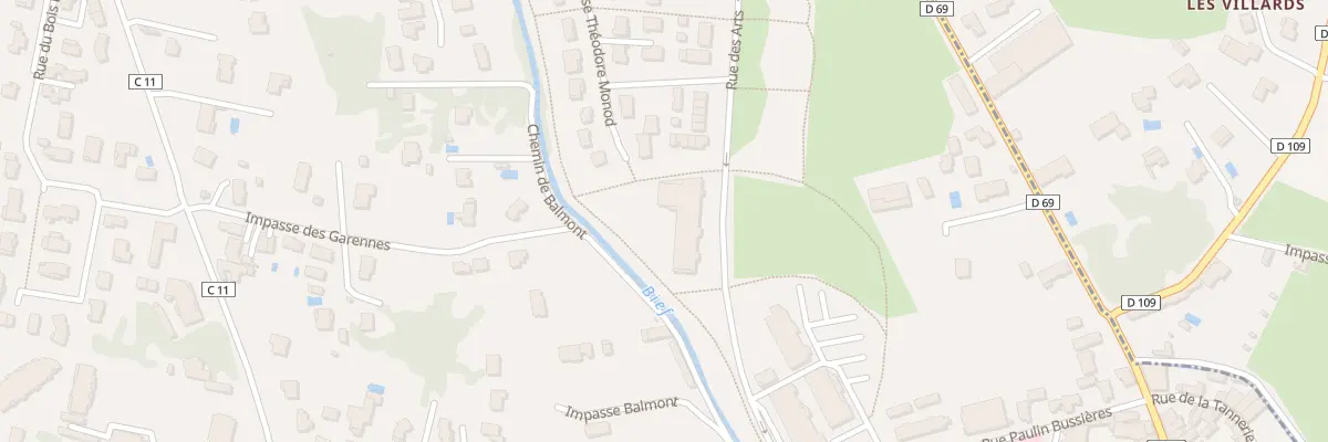 Plan du 266 Rue des Arts à Belleville-en-Beaujolais