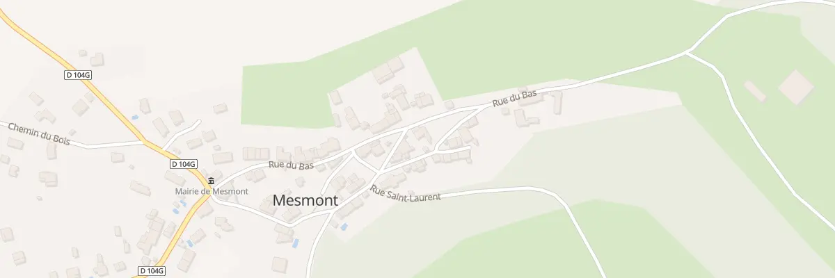 Plan du 16 Rue de l’Eglise à Mesmont
