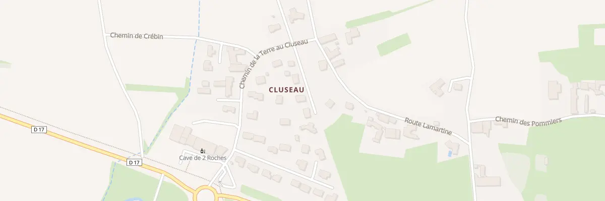 Plan du 5980 Che de la Terre au Cluseau à Prissé