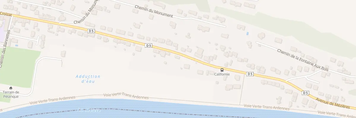 Plan du 158 Rue Ambroise Croizat à Charleville-Mézières