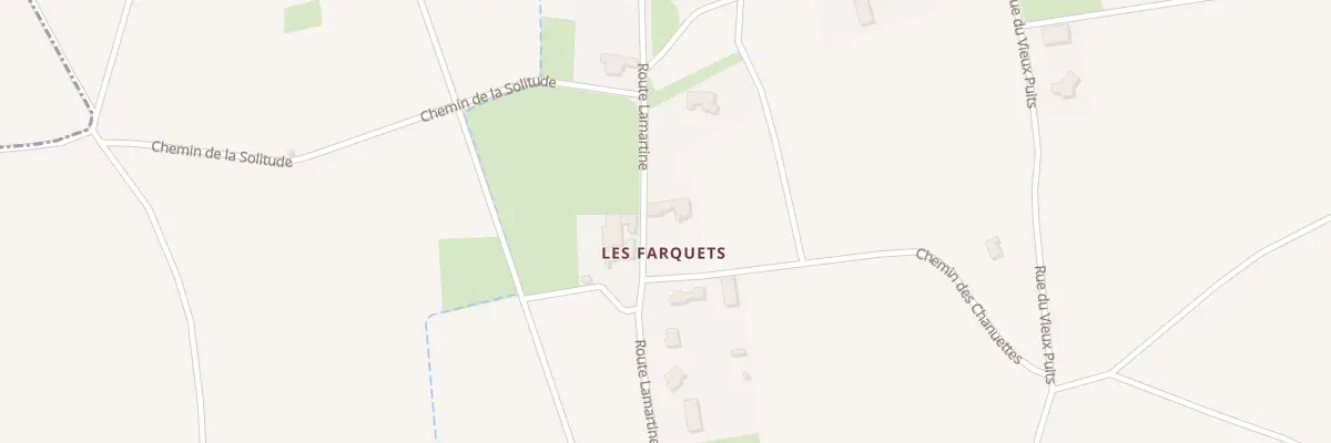 Plan du 872 Rte Lamartine à Prissé