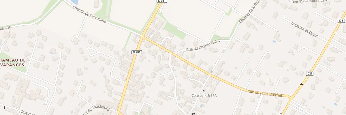 Plan du 14 Rue du Cellier aux Moines à Givry