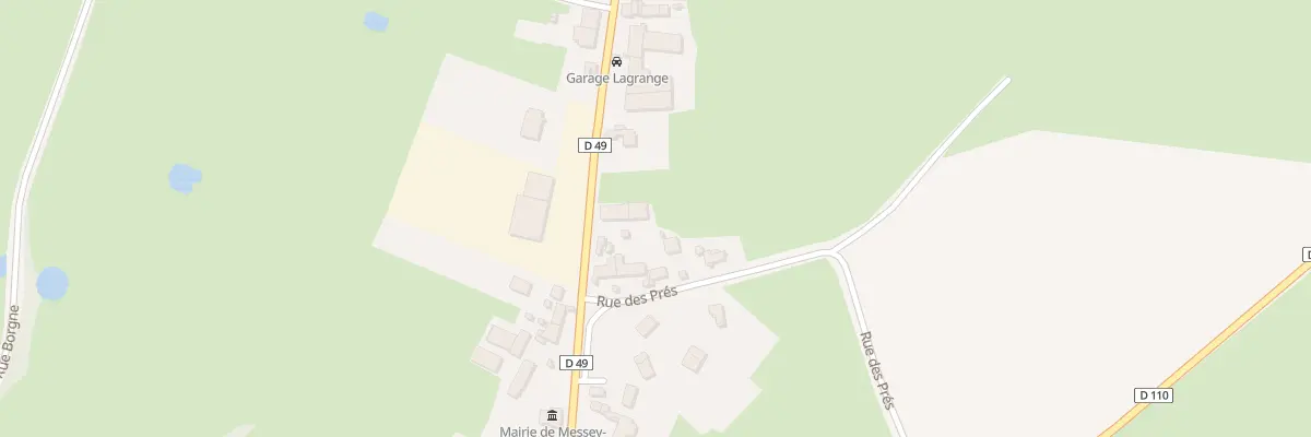 Plan du 52 Rue de la Riépe à Messey-sur-Grosne