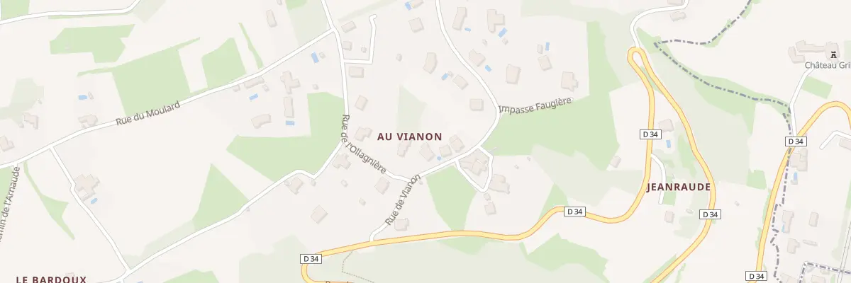 Plan du 85 Rue du Vianon à Saint-Michel-sur-Rhône