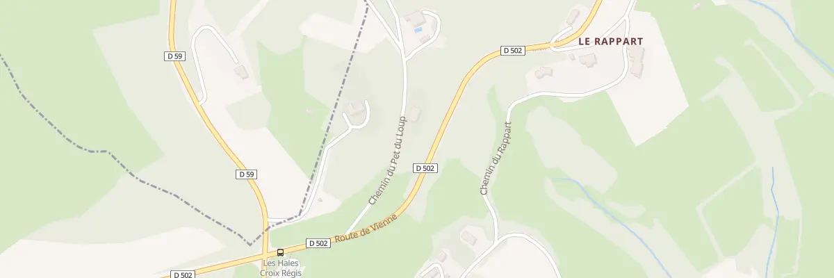 Plan du 5134 Le Rappart aux Haies