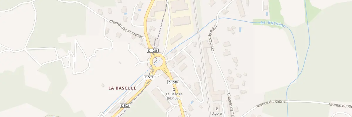 Plan du 2 Av de la Gare à Saint-Pierre-de-Bœuf