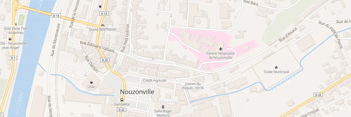 Plan du 49 Rue Edouard Vaillant à Nouzonville