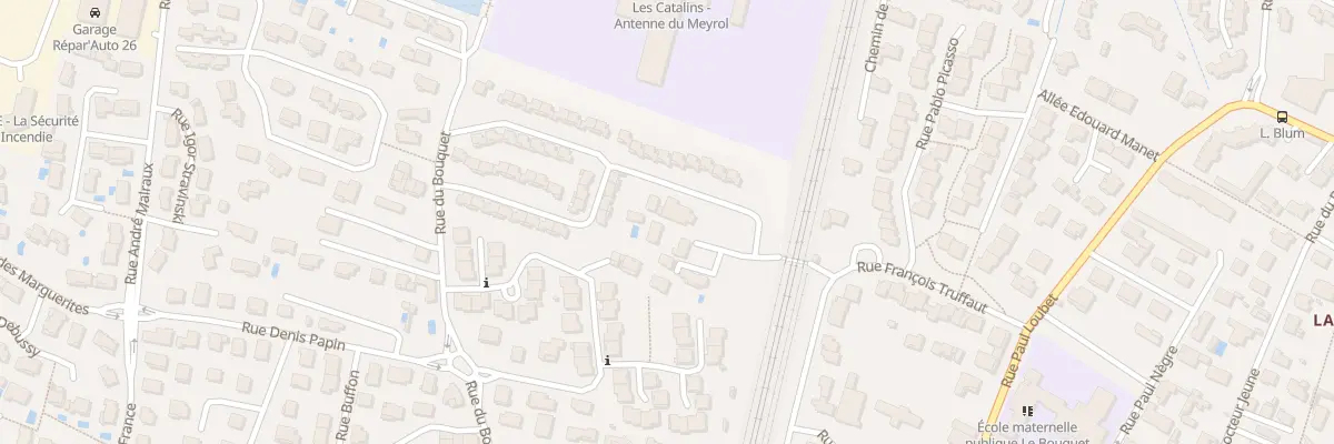 Plan du 38 Rue Pierre de Saint Prix à Montélimar
