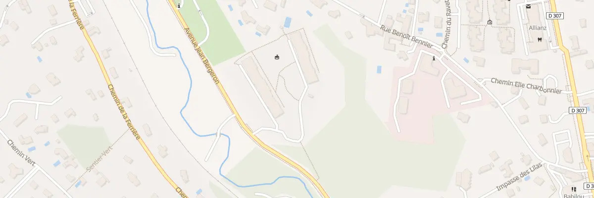 Plan du 47 Av Bergeron à Charbonnières-les-Bains
