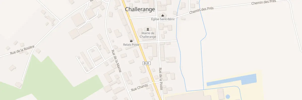 Plan du 7 Av Jean Jaures à Challerange