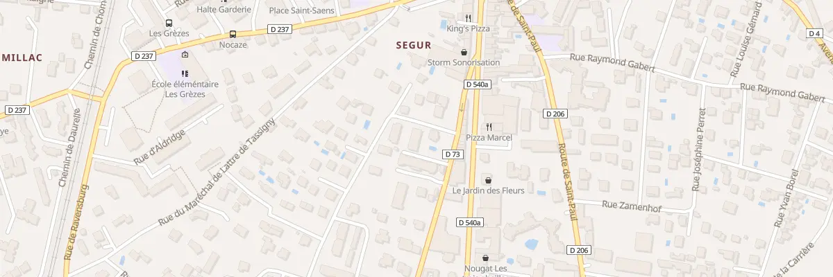 Plan du 3 Rue de la Résistance à Montélimar