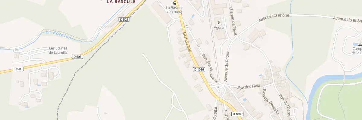 Plan du 14 Grande Rue à Saint-Pierre-de-Bœuf