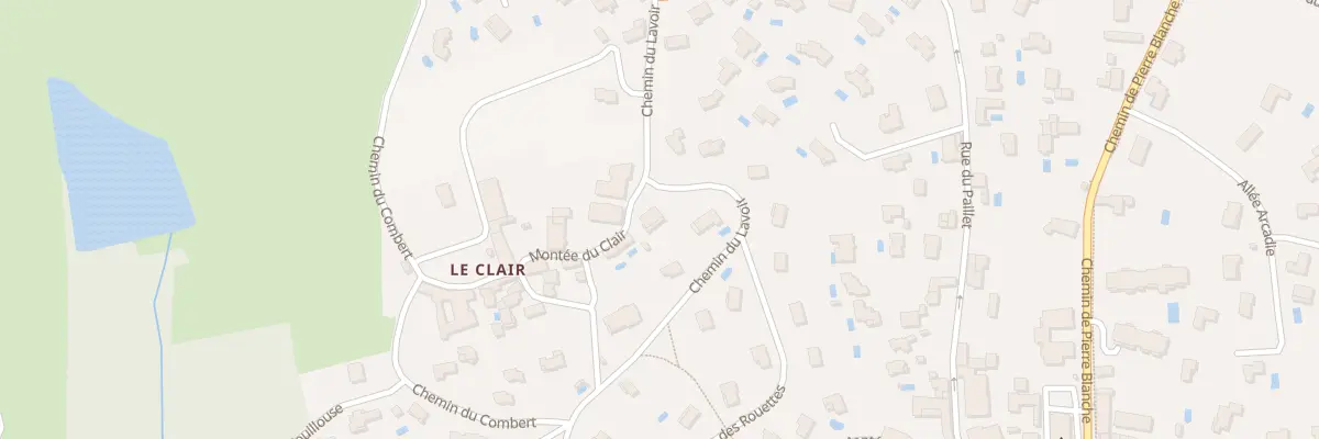 Plan du 9 Mte du Clair à Dardilly