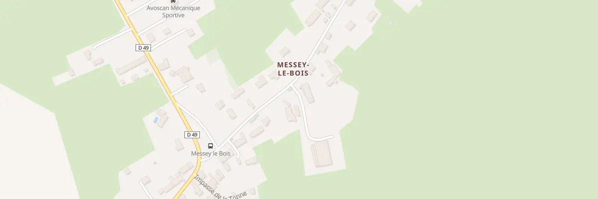 Plan du 20 Rue de la Bouche du Bois à Messey-sur-Grosne