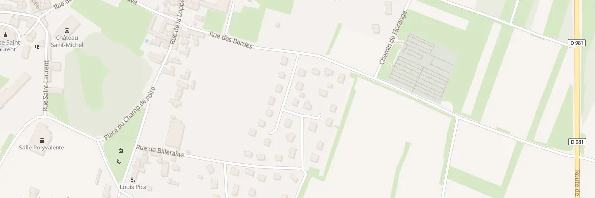 Plan du 5 Res en Vesignot à Rully
