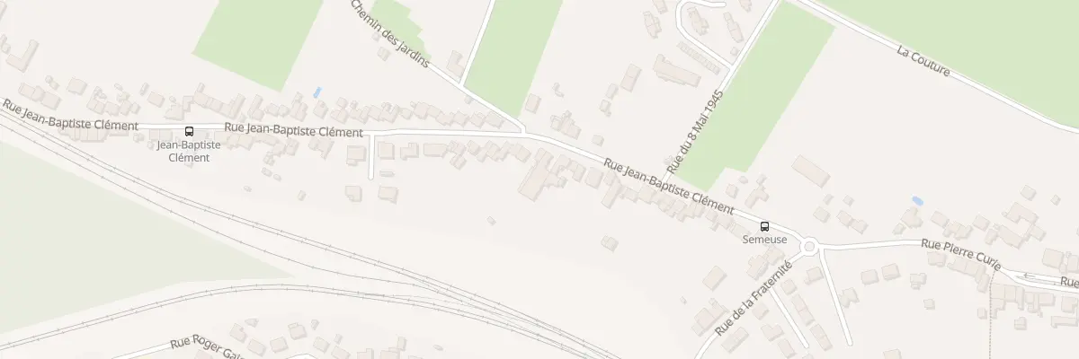 Plan du 43 Rue Jean-baptiste Clément à Villers-Semeuse