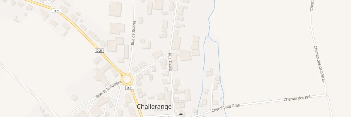 Plan du 5025 Le Village Nord à Challerange