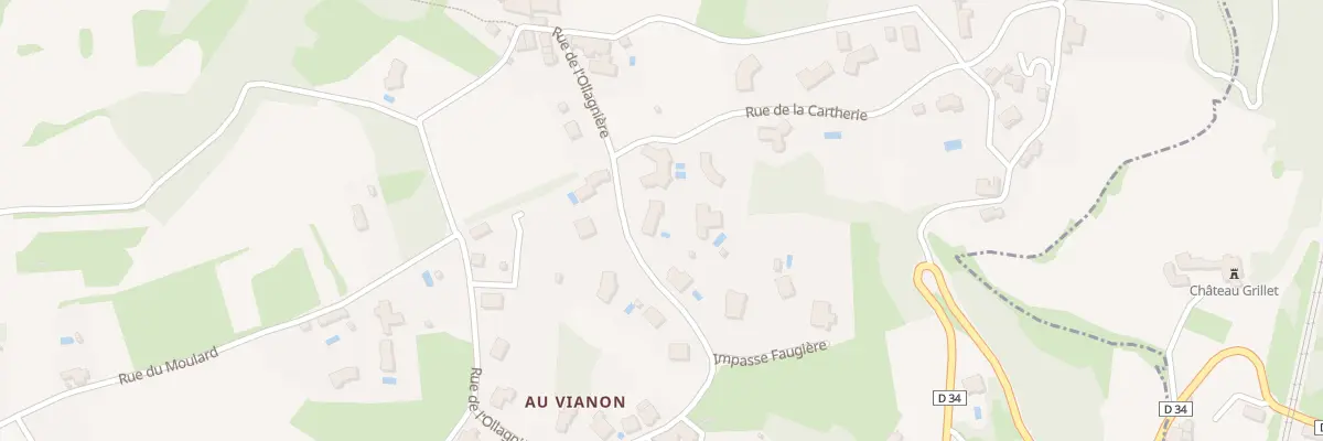Plan du 360 Rue du Vianon à Saint-Michel-sur-Rhône