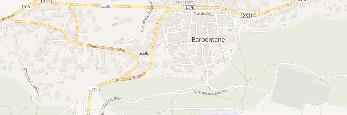 Plan du 9 Rue de la Caradone à Barbentane