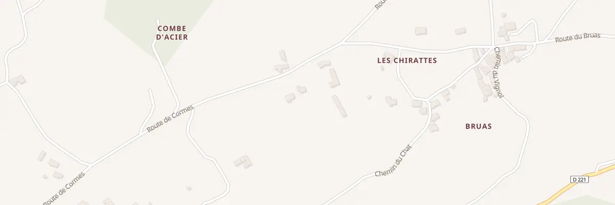 Plan du 1060 Rte de Cormes à Ardoix