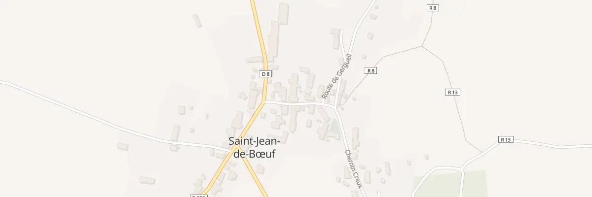 Plan du 3 Rue de la Montée de la Velle à Saint-Jean-de-Bœuf