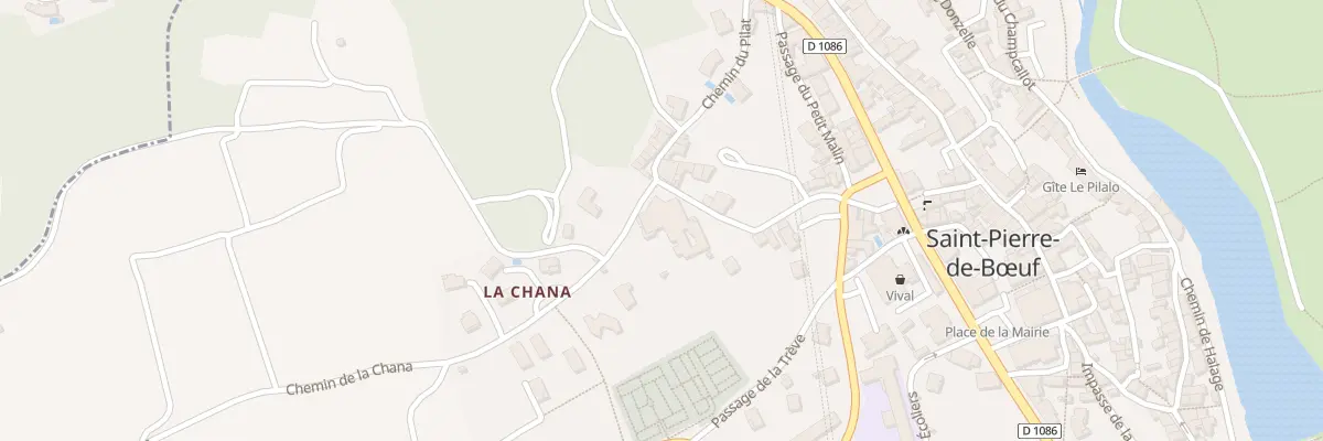 Plan du 5B Rue du Bonnardaux à Saint-Pierre-de-Bœuf