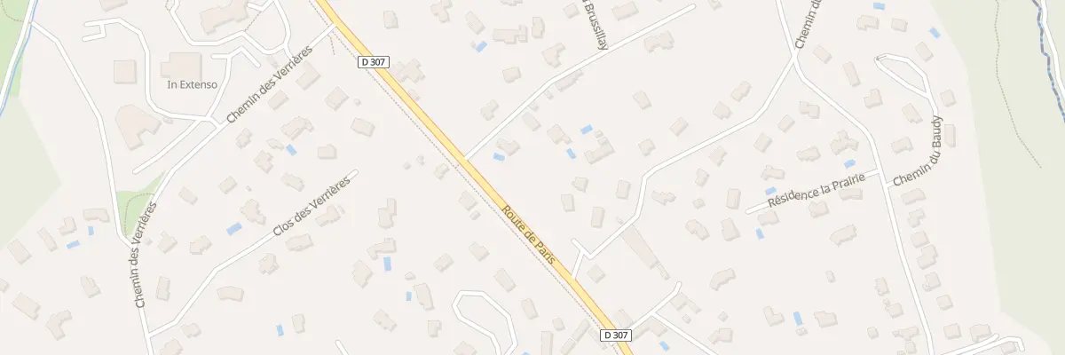 Plan du 21 Rte de Paris à Charbonnières-les-Bains