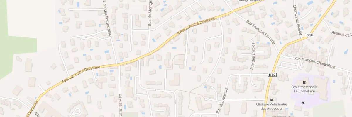 Plan du 7 Rue des Platanes à Chaponost