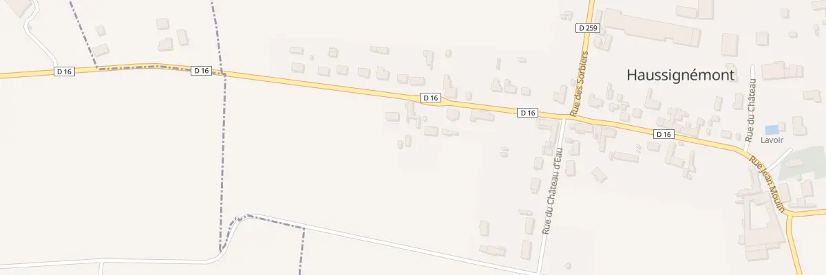 Plan du 14 Rue du Marronnier à Haussignémont
