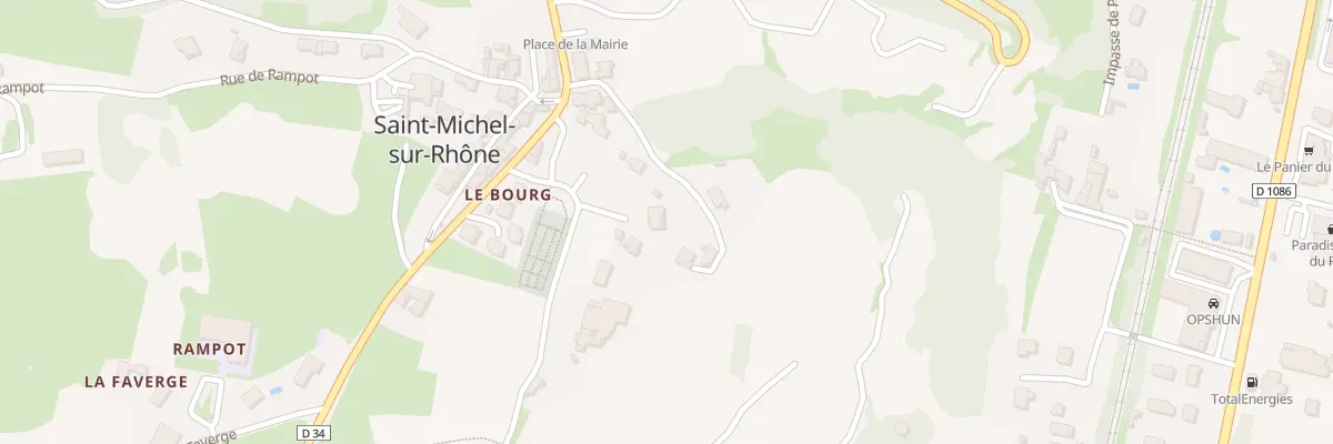Plan du 65 Rue du Piaton à Saint-Michel-sur-Rhône