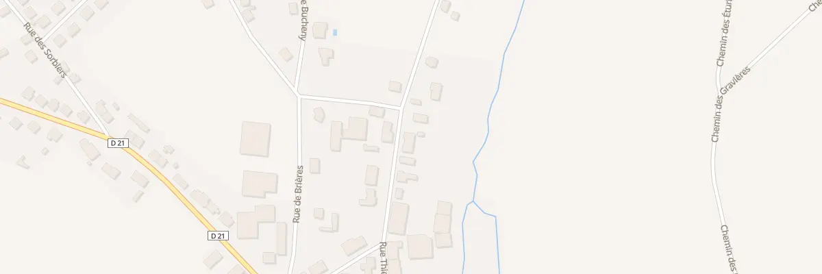 Plan du 18 Rue Thiers à Challerange