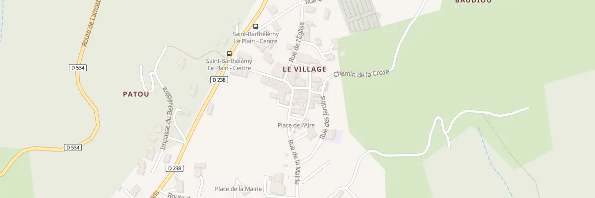 Plan du 25 Rue du Puits à Saint-Barthélemy-le-Plain