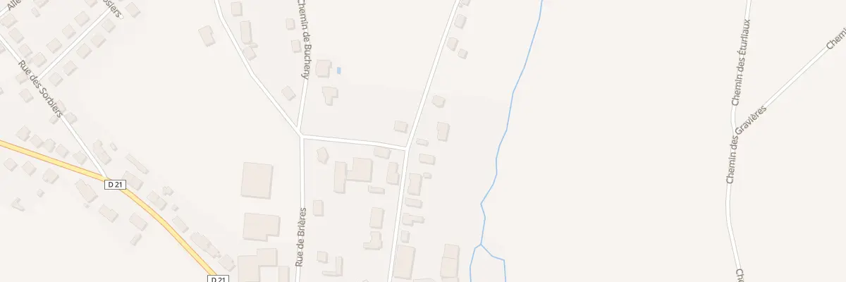 Plan du 2 Rue du Bas des Vignes à Challerange