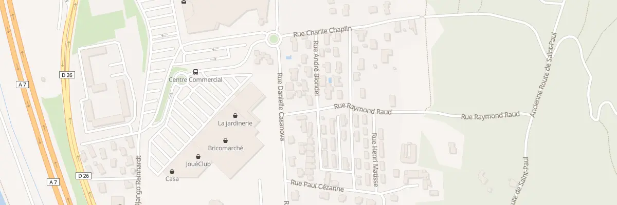Plan du 114 Rue Andre Blondel à Bollène
