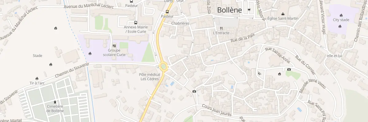 Plan du 106B Rue-de-la-Paix à Bollène